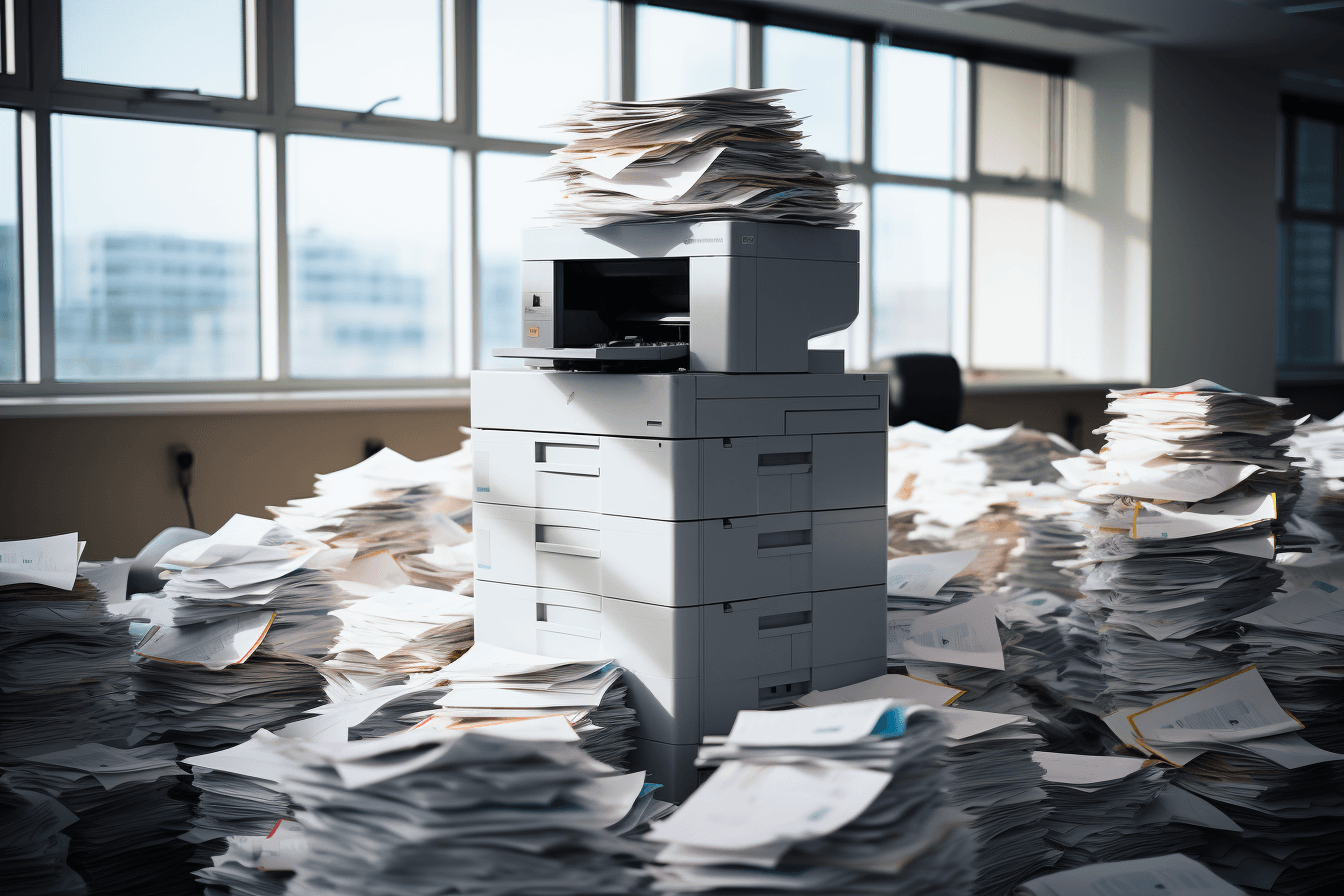 Modern high-volume office printer